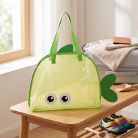 Aquatic-Shaped Mesh Bag Playful Aquatic Shaped Mesh Bag Toy Organizer Breathable Ventilated for Children, Pool, Travel
