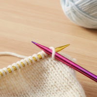 Organized Interchangeable Knitting Needle Kit Compact Circular Knitting Needle Set Smooth Sturdy for Crafters, Travel