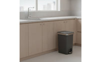 Step Trash Can Removable Pedal Bin Stable for Bedroom, Dorm Room
