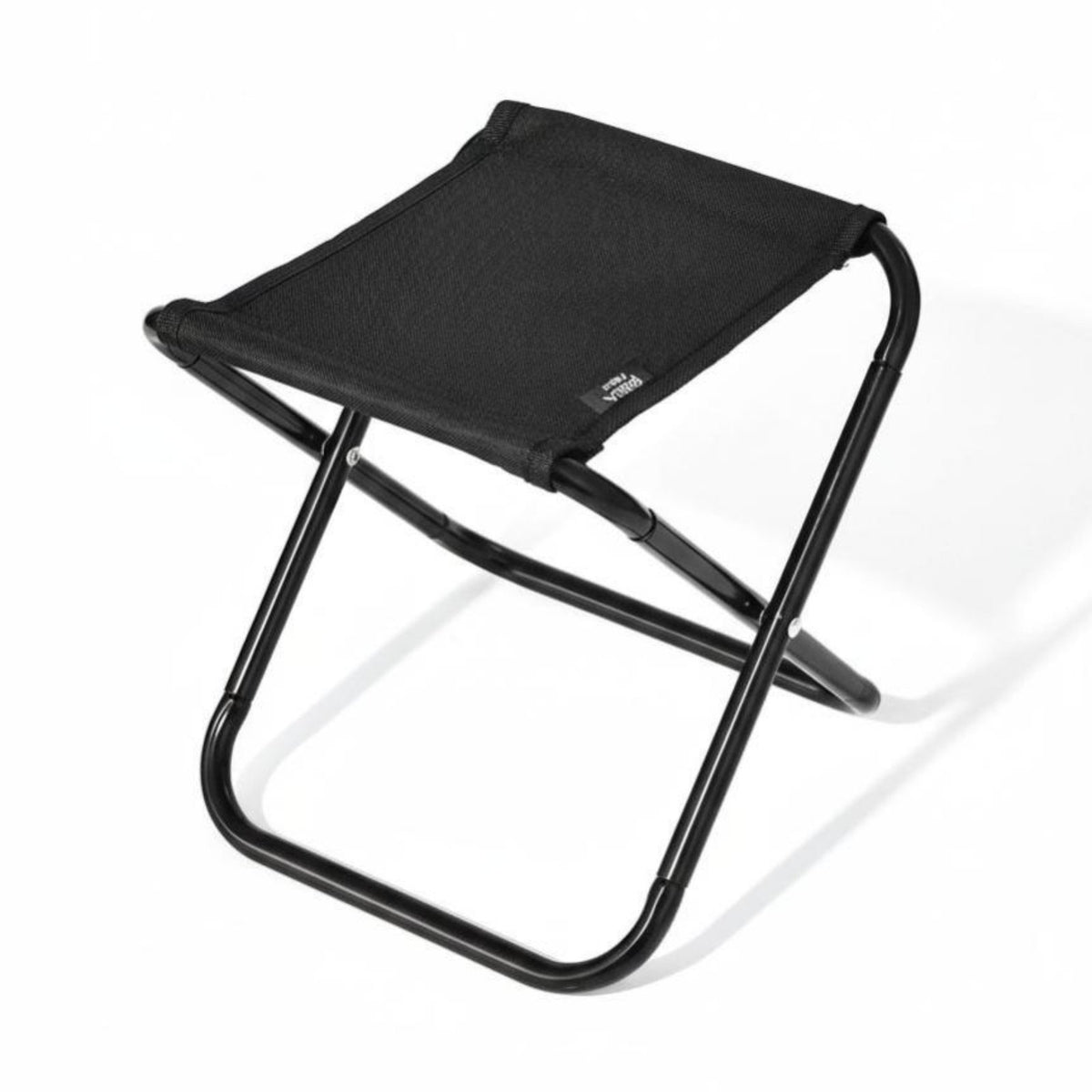 Foldable Collapsible Cross-Frame Stool Lightweight Collapsible Pocket Stool Compact Folding Chair Easy Setup for Travelers, Commuters, Fishing, Queuing, Waiting in Line, Camping