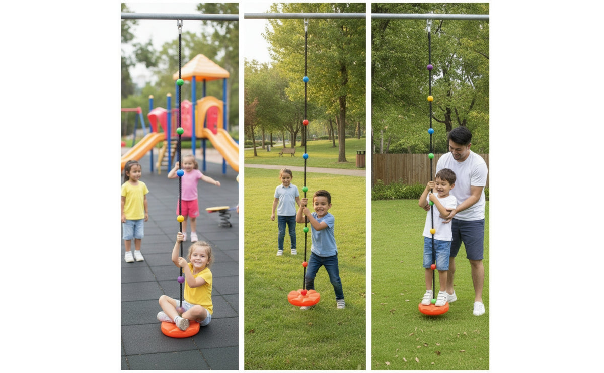 Outdoor Steel Wire Climbing Rope Safe Climbing Rope with Connector Reinforced Wear-Resistant for Youngsters