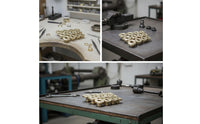 12 Pieces Bracelet Collet with Splitgolden Hued Band Tone Bracelet Collet Machined for Jewelers, Workshop