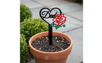 Meaningful Tribute Father's Day Cemetery Stake Weatherproof Dad Memorial Stake Weather-Resistant for Gravesite, Garden