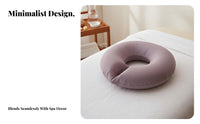 U-Shaped Face Cradle Slow Recovery U-Shaped Face Pillow Pressure Relief Massage Table Headrest Pad for Estheticians, Beauticians, Medical Facility