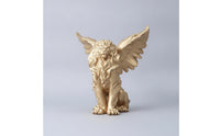 Winged Lion Sculpture Majestic Winged Lion Statue Art for Entryway, Tv Cabinet
