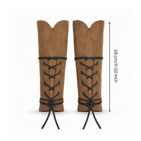 Bracers with Lace-up Closure LARP Arm Guards with Side Laces Arm Guards with Metal Eyelets Halloween Protective Gear Lightweight