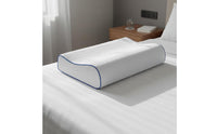 Wave Ergonomic Pillow Breathable Slow Response Pillow for Hotel