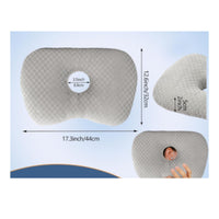 Ear Pillow with Hole Contoured Ear Hole Pillow Washable Breathable for Side Sleepers, Bed, Bedroom