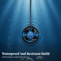 Underwater Thruster Anti ROV Brushless Motor High Thrust ROV Propulsion Motor for Hobbyists, Researchers, Scientific Research, Aquaculture