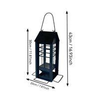 Steel Feeder House Shaped Bird Feeder Decorative Hanging Bird Feeding Station Weatherproof Garden Decor for Backyard