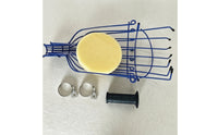 Fruit Picker Harvesting Basket with Foam Pad Cushioned Fruit Picker Harvesting Basket Extended Reach Harvester for Backyard