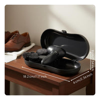 Multi-Functional Electric Shoe Polisher Soft Bristles Electric Shoe Shiner Kit No Dirty Hands for Travel