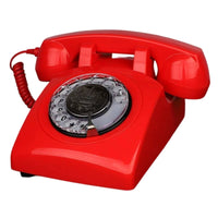 Rotary Phone Vintage Retro Landline Phone Classic for Home Office