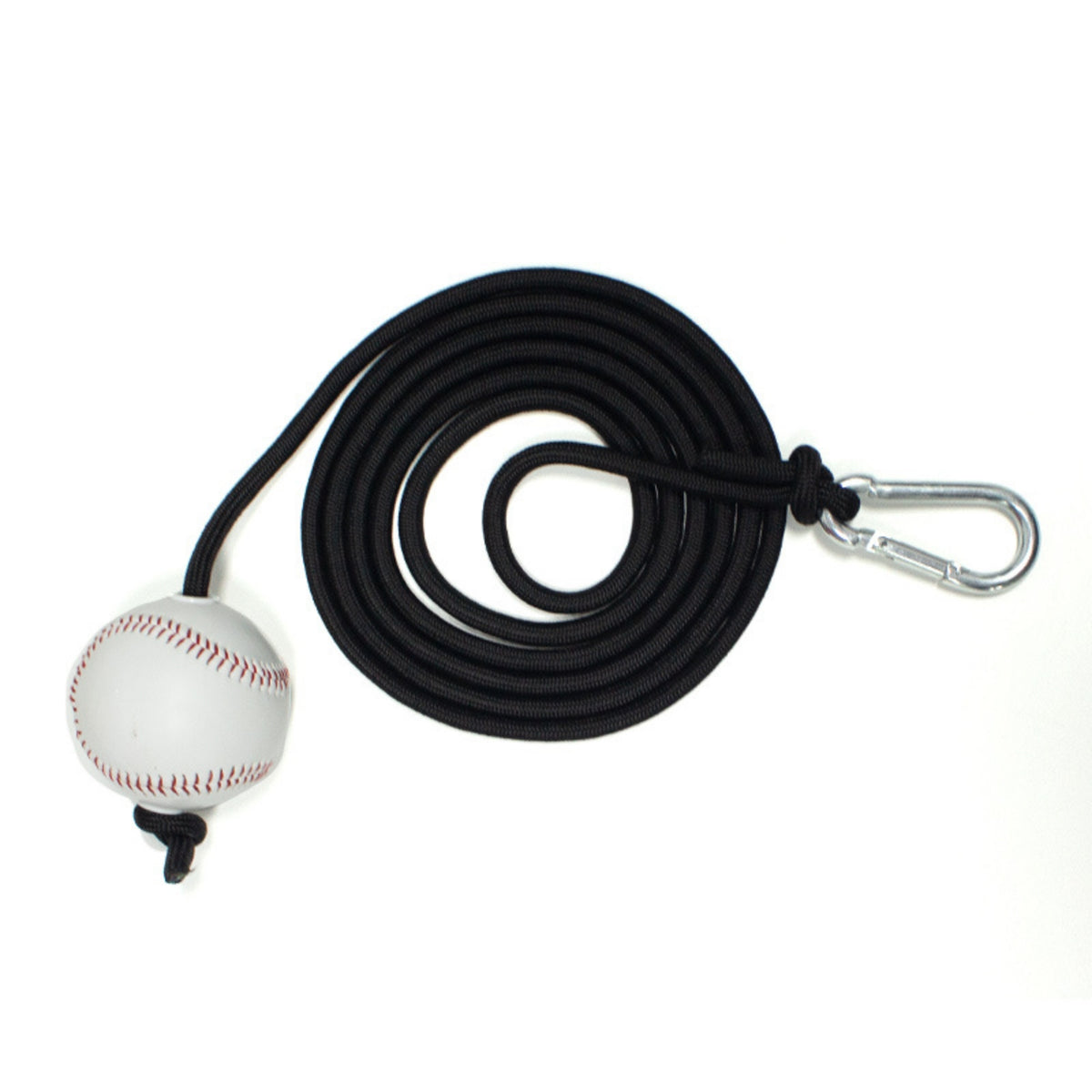 Solo Baseball Training Rope Convenient Tethered Baseball Coach Compact Rope Batting Coach Lightweight for Backyard