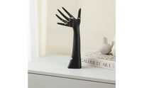 Hand Jewelry Display Resin Wrist and Finger Display Holder Countertop Band Holder with Tray for Vanity, Dresser, Boutique