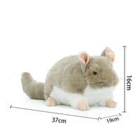 Chinchilla Stuffed Animal Toy Compact Chinchilla Stuffed Toy Squeezable