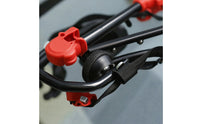Strap-on Trunk-Mounted Bike Rack Adjustable Trunk-Mounted Cycle Rack Universal Fit Cylindrical for Cyclists, Travelers, Cars, SUVs, Road Trips