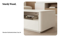 Minimalist Design Sliding Door TV Cabinet Modern Aesthetic Living Room Furniture Space-Saving Media Console Floor-Standing for Small Apartment Dwellers, Homeowners, Families, Bedroom