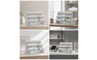 Bracelet Display Stand Detachable Jewelry Display Rack with Three Tiers Bracelet Holder 3-Tier Watch Display Stand Vertical