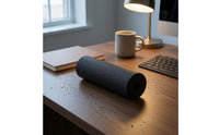 Textured Mini Foam Roller Hollow Handheld Massage Column Black Cylindrical Foam Roller Food Grade Expanded Polypropylene