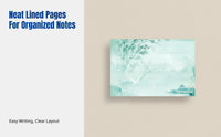 Cute Creative Sticky Notes, Vintage Cartoon Memo Pad, Tearable Notepad, Student Office Supplies, Reusable, Random Design