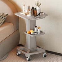 Beauty Device Cart Mobile Beauty Salon Trolley Compact Rolling Salon Trolley for Estheticians, Spa Treatment Rooms, Residential Aesthetic Rooms