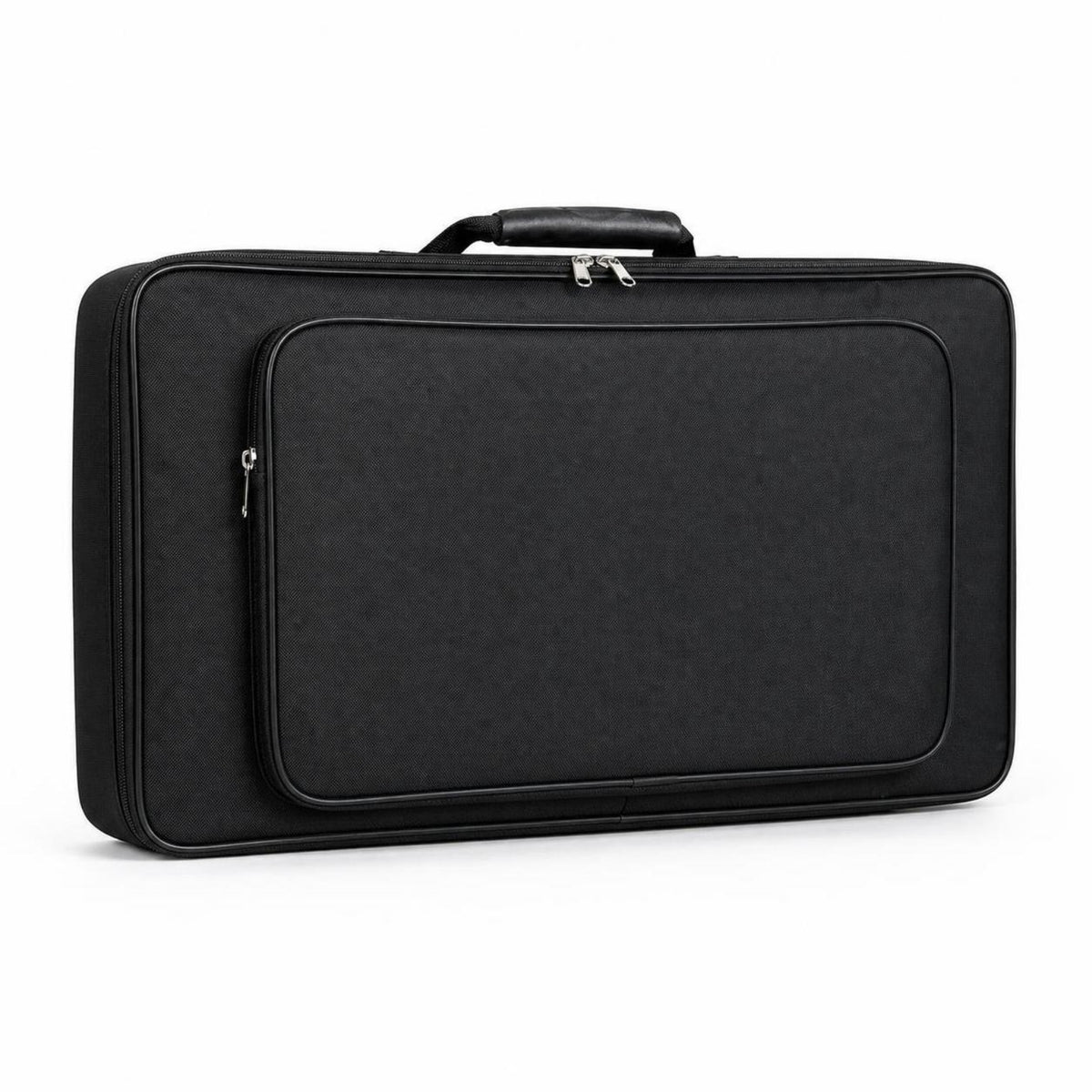 Portable Guitar Pedal Bag with Pockets Lightweight Pedal Board Bag with Pocket Oxford Cloth Zippered for Guitarists