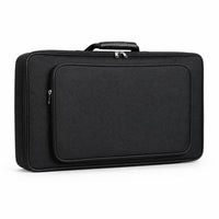 Portable Guitar Pedal Bag with Pockets Lightweight Pedal Board Bag with Pocket Oxford Cloth Zippered for Guitarists