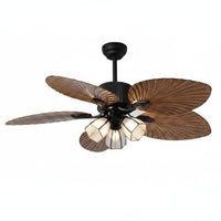 Vintage Overhead Fan Light Unified Design Overhead Fan Light 5 Vanes
