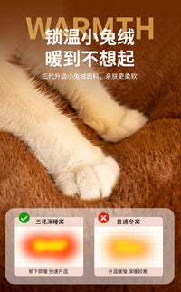 猫窝冬天保暖半封闭式猫咪安全感窝冬季小猫宠物睡窝四季通用猫床
