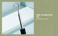 Snake Catcher Tongs Telescopic Stainless Steel Grabber Hook