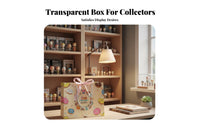 Blind Box Case Clear Dustproof Stackable Easy Access for Desktop