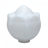 Waterproof Lotus Flower Lampshade Weather Resistant Flowering Tree Street Light Cover Shatterproof for Park, Courtyard