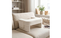 Hollow-Center Reading Pillow Vacuum-Compressed Molded Foam Reading Pillow Carrying Handle Support Cushion