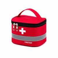 First Aid Bag Lightweight First Aid Kit Bag Organizer Zippered Multi-Purpose for Travelers, Home, Camping