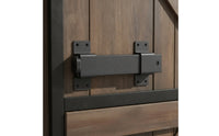 Slide Bolt Latch with Padlock Hole Heavy Duty Barn Door Latch with Padlock Hole Padlockable Lock for Sheds, Fences