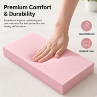 Soft Foam Balance Pad, 45cm Red Non-Slip Exercise Balance Pad for Fitness Training, Physiotherapy & Stability