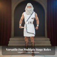 Ancient Lore Ology Cosplay Outfit Stage Performance Wear Greek Deity Costume Ancient Lore Ological Theme Greek God Costume for Actors, Women