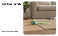 Teeth Cleaning Dog Rope Toy Long-Lasting Knotted Rope Dog Toy Chew-Resistant for Small to Large Size Category Dogs, Young Dogs, Chewing