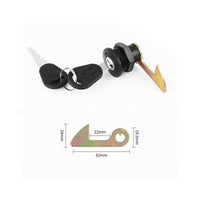 Trunk Lock with Keys Mechanical Simple Installation for Motorcyclists