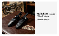 2 Pieces Electric Cycle Rear Pedals Easy Installation Electric Scooter Footrests Passenger Foot Pedals Rust Resistant