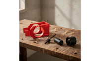 Door Lock Installation Kit with Guide Template portable Door Lock Installation Kit Accurate for DIY Users