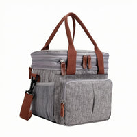 Insulated Meal Carrier Top Handle Food Storage Easy to Clean for Outdoor