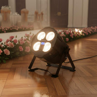 COB LED Four-Lens Stage Spotlight for Weddings, Banquets