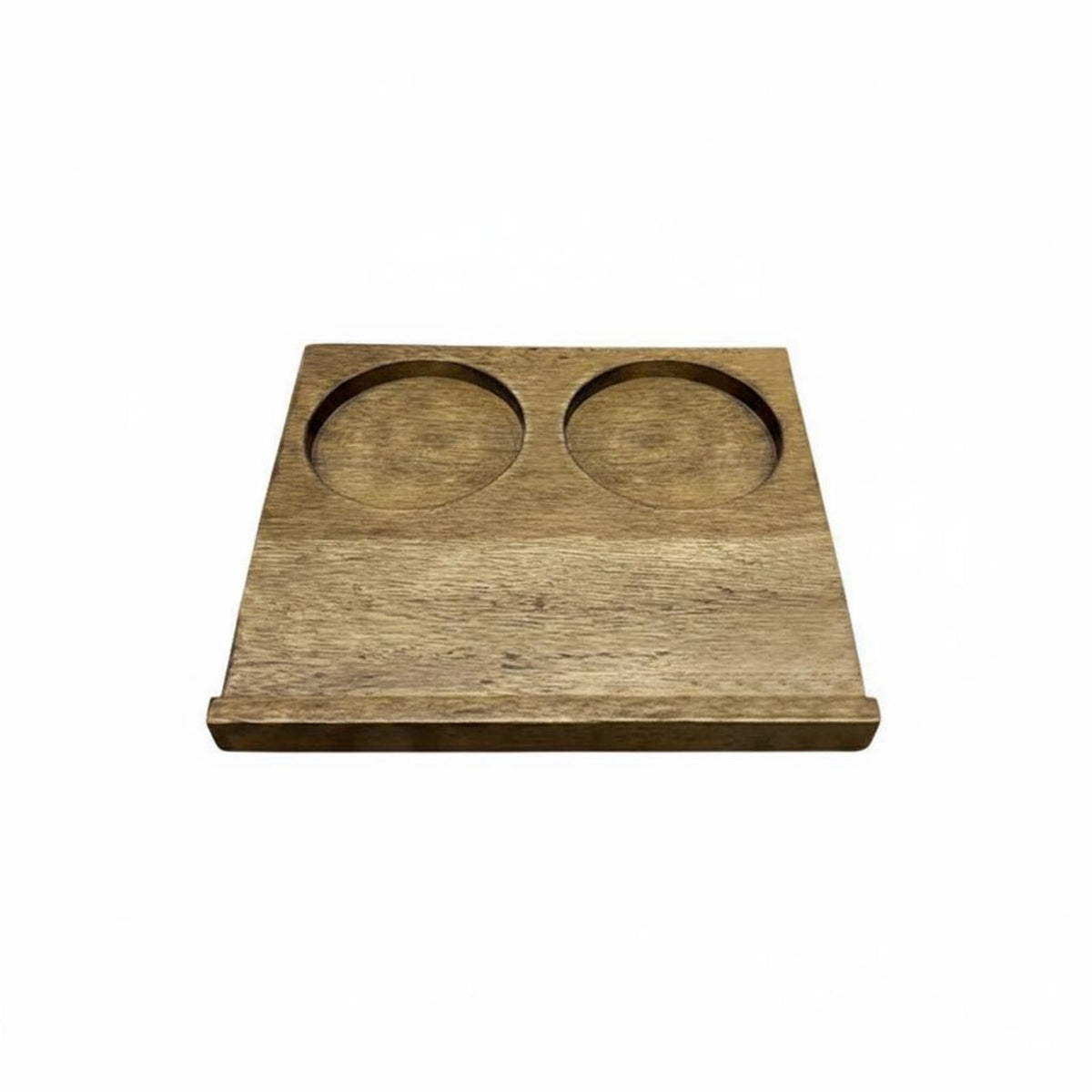 Premium Wood Chocolate Display Tray Easy to Clean Wooden Dessert Tray Logo Engraving for Cafe Owners, Chefs, Restaurant, Bakery