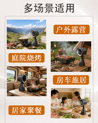 Portable Desktop Range Hood with 24V Brushless Motor, EU Plug