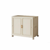 Installation-No-Install Foldable Storage Cabinet Large Capacity Collapsible Storage Cabinet Dust-Proof Stackable Wardrobe Closet Heavy Duty for Toddlers, Babies, Nursery, Playroom