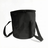 Sports Storage Bag with Shoulder Strap Zippered Cylindrical Gear Bag with Zipper Portable Multifunctional for Athletes, Gym
