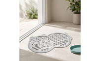 Lick Mat with Suction Cups Metal Pet Lick Mat Anti-Slip for Dogs