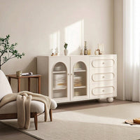 Storage Cabinet with Drawers Modern Cabinet with Drawers Sleek Drawer Chest for Living Room, Kitchen